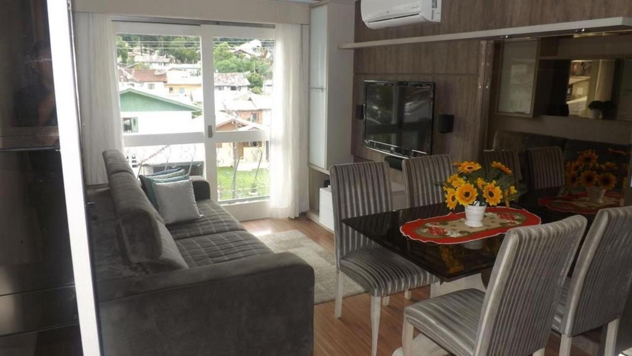 Apartamento Do Vale Appartamento Gramado Esterno foto